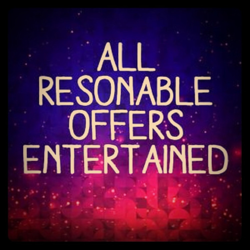 All Reasonable Offers Considered